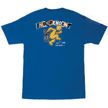 Independent Lance Mountain Ransom T-Shirt (Royal)