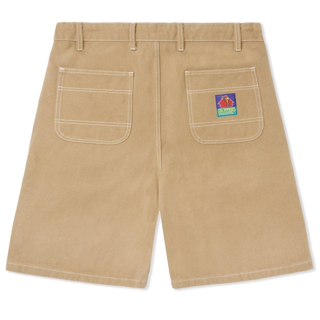 Butter Goods Work Shorts (Washed Brown)