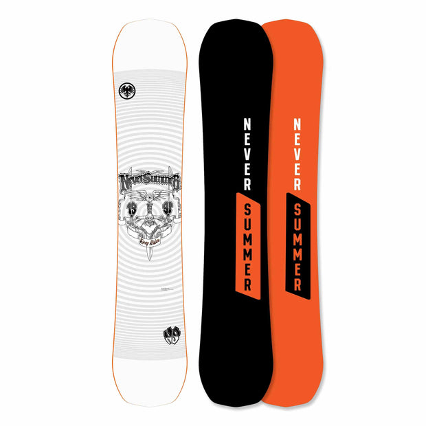 Never Summer Mens Easyrider Snowboard 2024 (154cm)