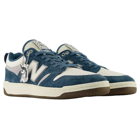 New Balance Numeric 480 x Focus Scotland (Blue/ White)
