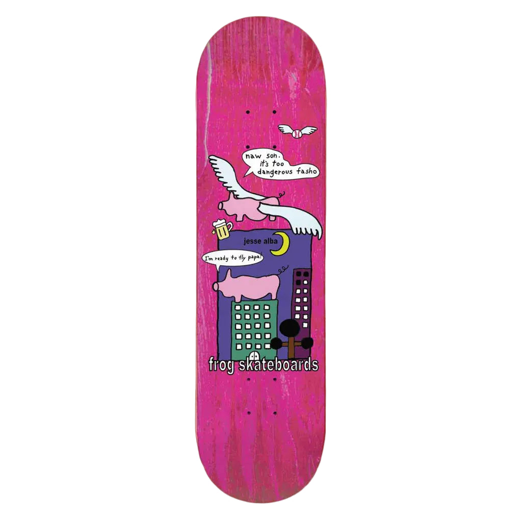 Frog Skateboards Jesse Alba Papa Knows Best Deck (8.38)