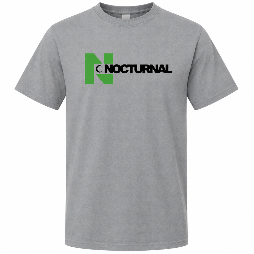 Nocturnal N Split Tee (Granite)