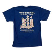 Nocturnal Chess Club Tee (Navy)