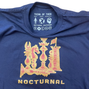 Nocturnal Chess Club Tee (Navy)