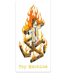 Toy Machine Charred Sticker