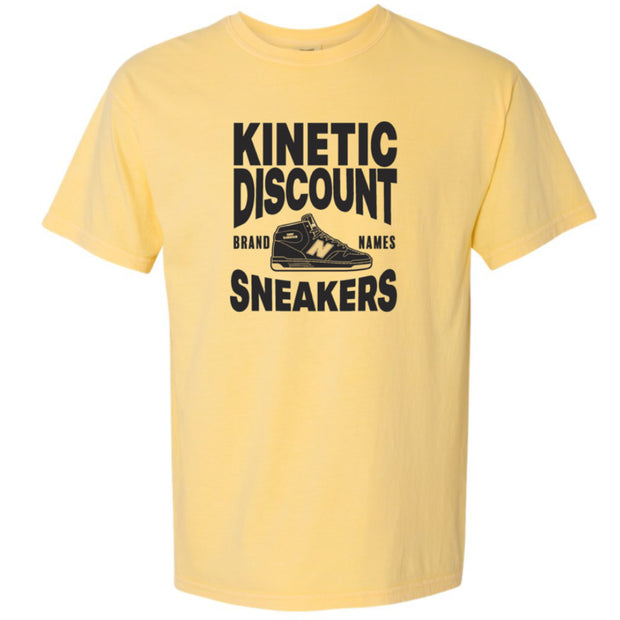 kinetic discount sneakers logo butter tee