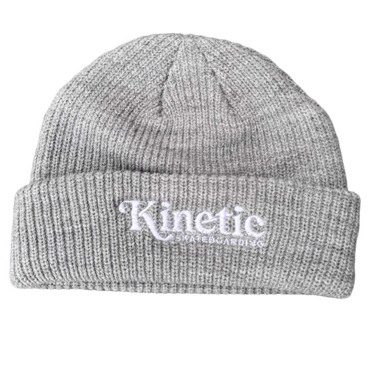 Kinetic Logo Cuff Beanie (Grey)