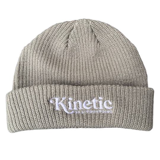 Kinetic Logo cuff Beanie (Sage)