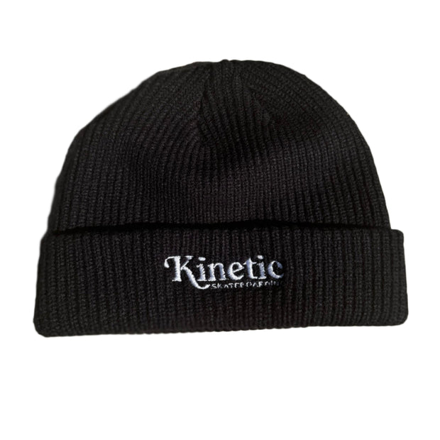Kinetic Logo Cuff Beanie (Black)