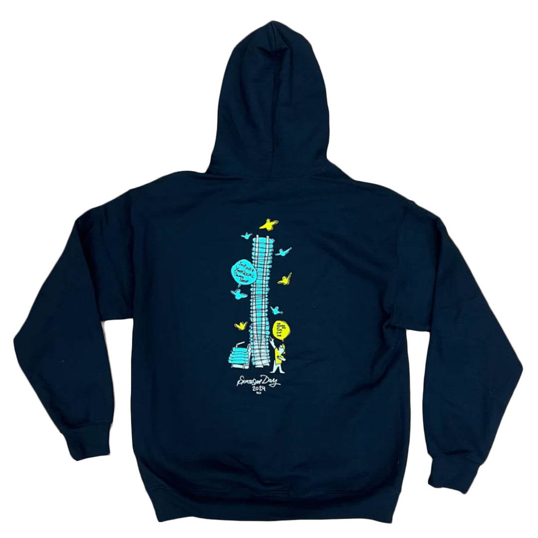 Kinetic Gonz SSD 24 Deck Wall Hoodie (Black)