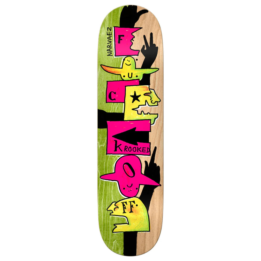 Krooked Narvaez F-Off Deck (8.38")