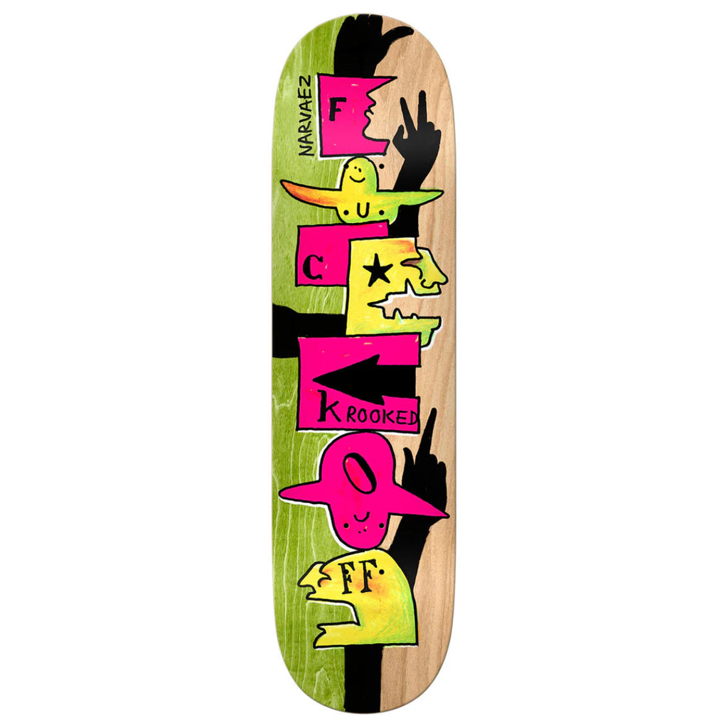Krooked Narvaez F-Off Deck (8.38