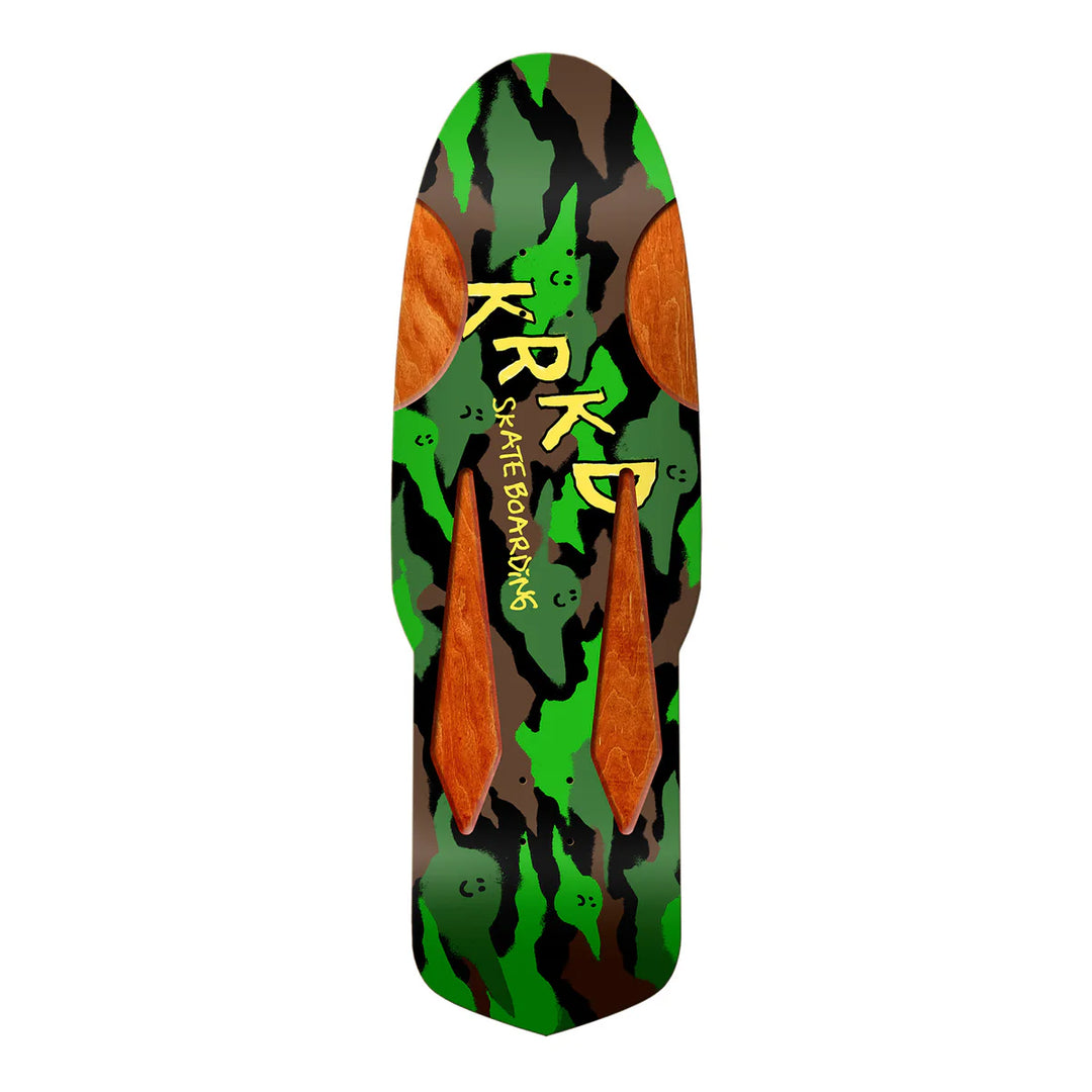 Krooked Kamo Diamond Quade Deck (10.75")