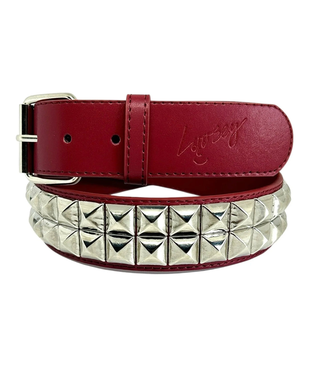 Loosey Belts Stud Finder (Ox Blood)