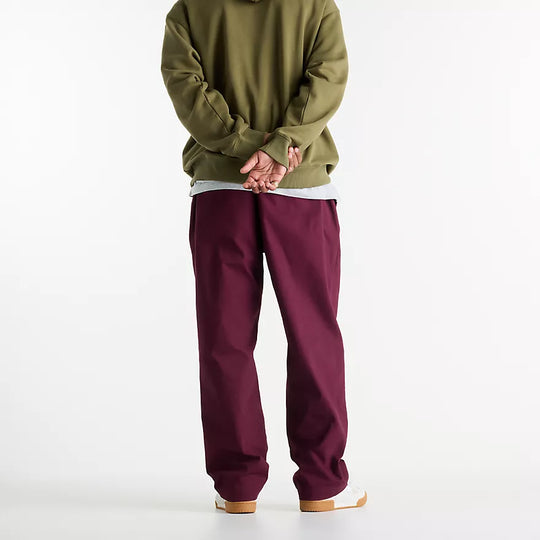 New Balance Numeric Pleated Pant (Burgundy)