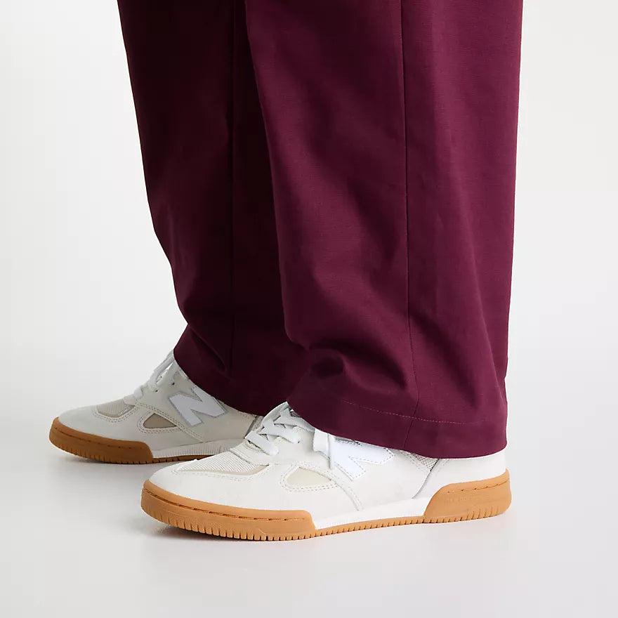 New Balance Numeric Pleated Pant (Burgundy)