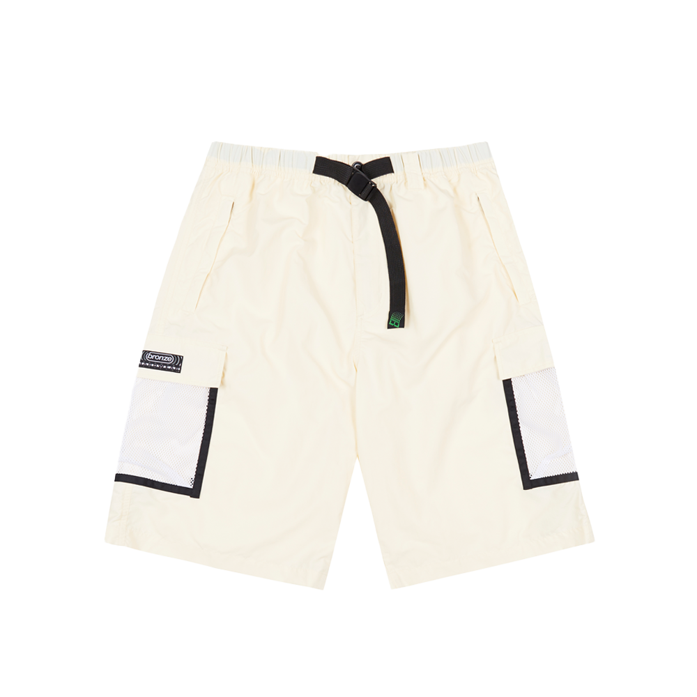 Bronze 56K Mesh Cargo Short (Cream)