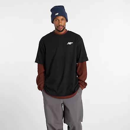 New Balance Numeric Small Logo Tee (Black)