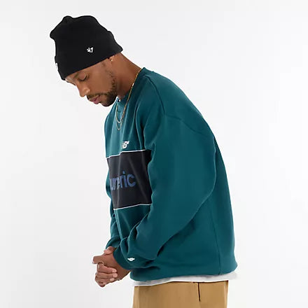 New Balance Numeric Team Crew Sweater (Medusa Green)