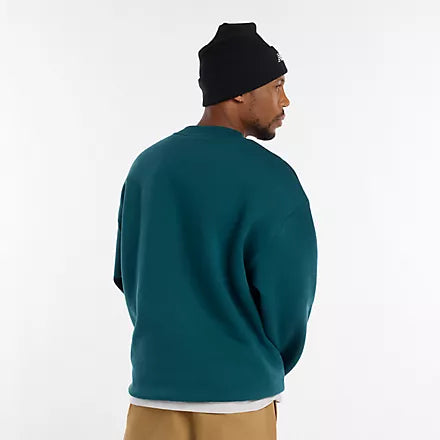 New Balance Numeric Team Crew Sweater (Medusa Green)
