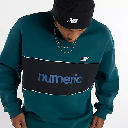 New Balance Numeric Team Crew Sweater (Medusa Green)