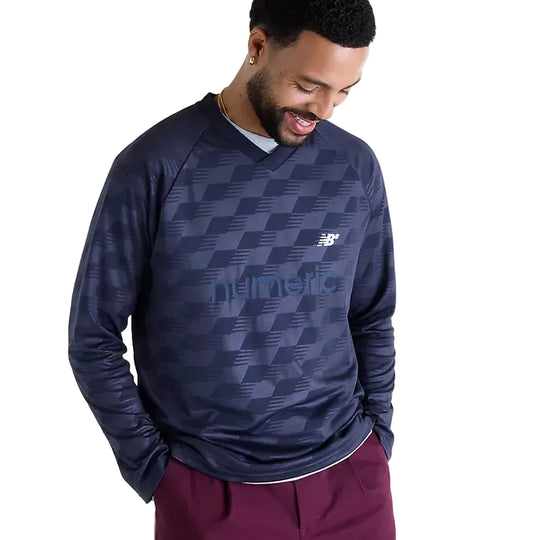 New Balance Numeric Long Sleeve Team Jersey (Dark Night)