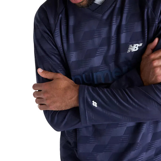 New Balance Numeric Long Sleeve Team Jersey (Dark Night)