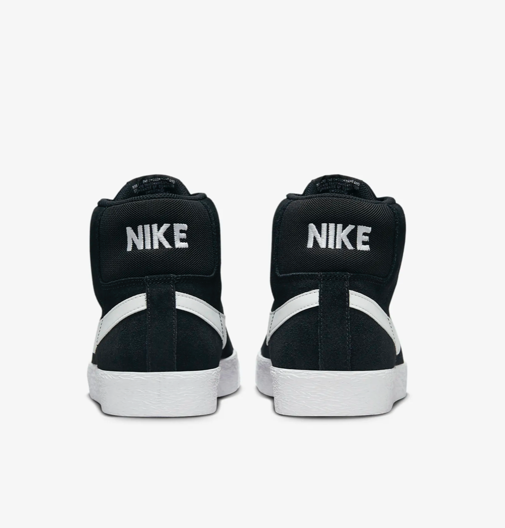 nike black white blazer