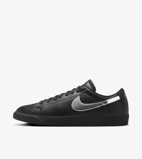 Nike SB X Dancer Zoom Blazer Low (Black/Metallic Silver)