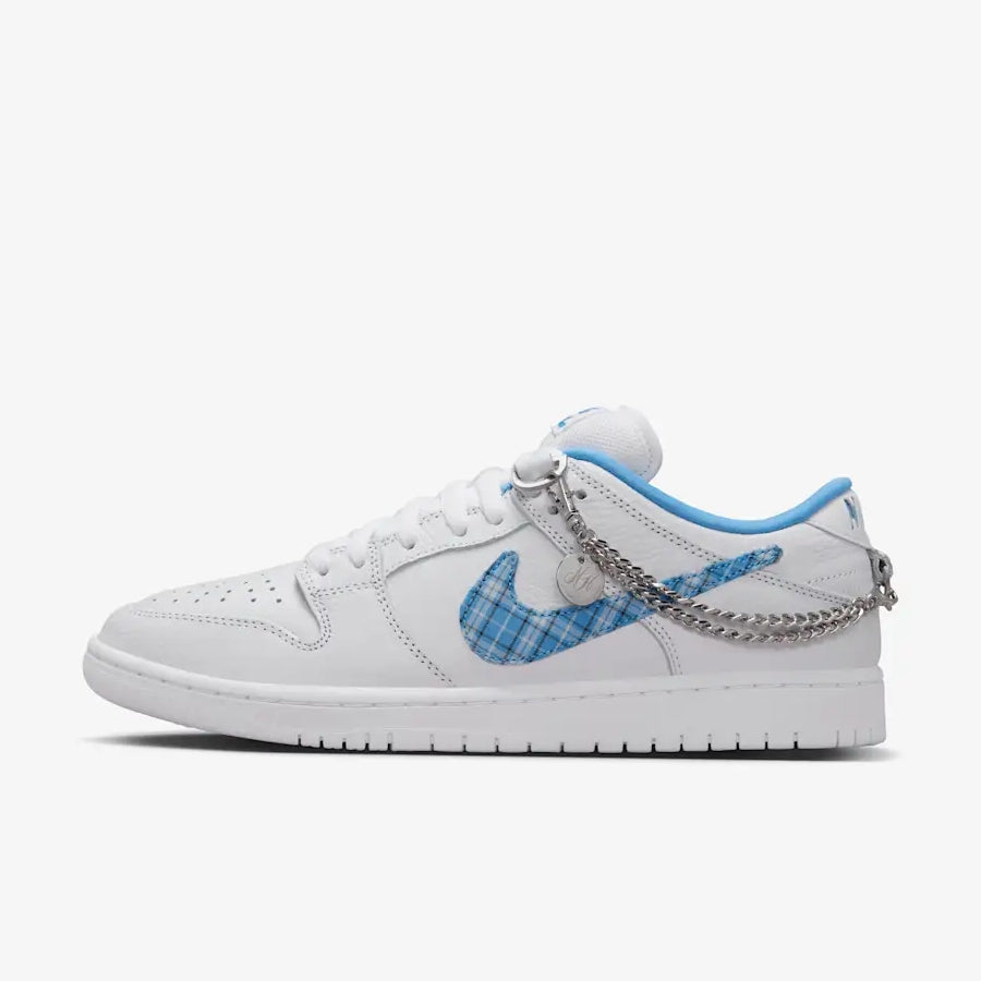 Nike SB Dunk Low Pro x Nicole Hause (White/University Blue-White)