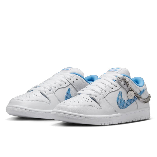 Nike SB Dunk Low Pro x Nicole Hause (White/University Blue-White)