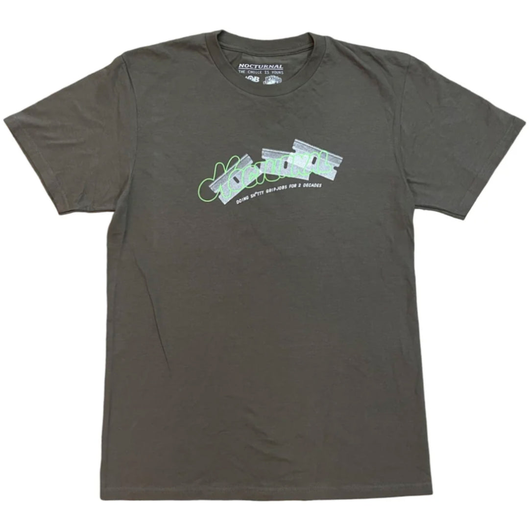 razor tee olive