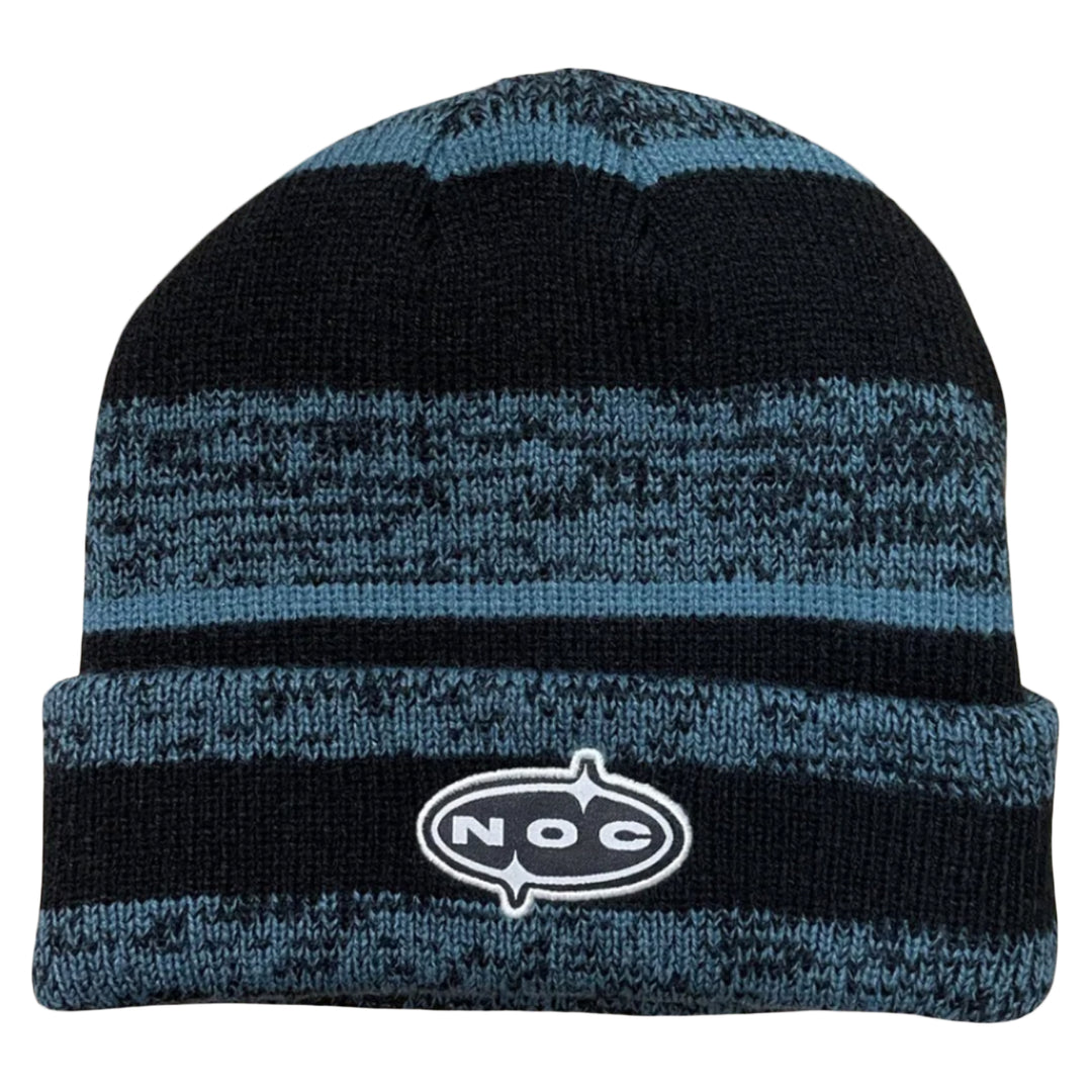 Nocturnal "Chrome" Pattern Beanie (Green/Black)