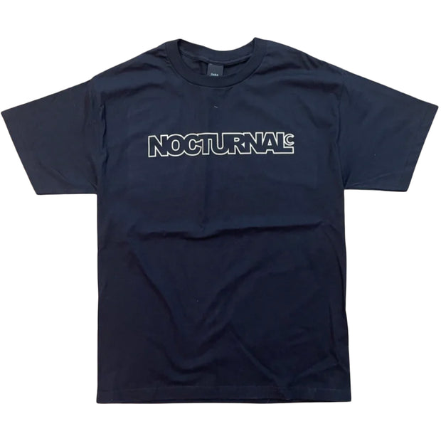 Nocturnal Classic Logo Tee (Black/Gold)