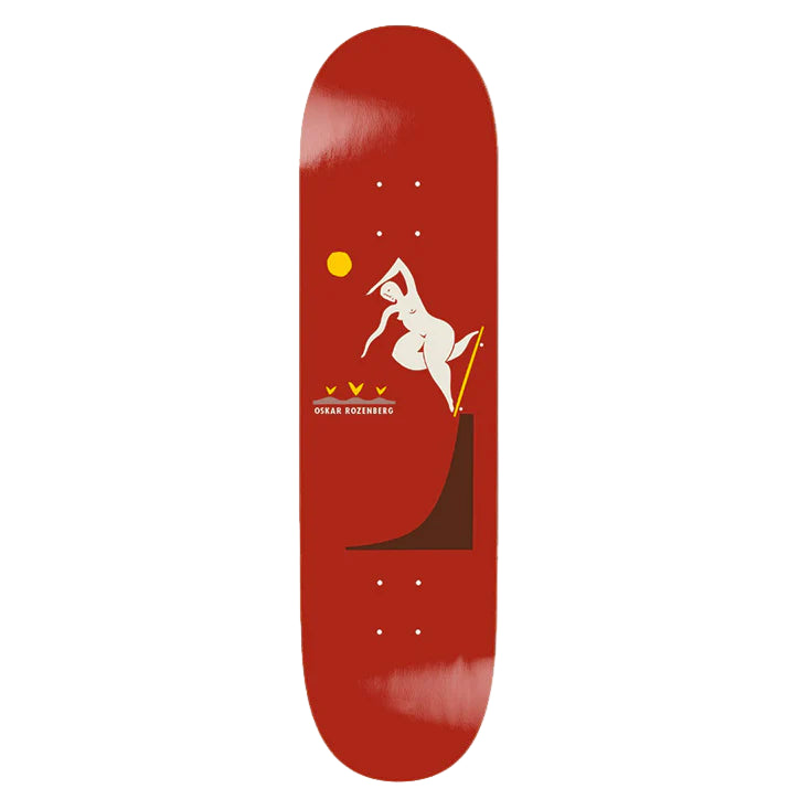 Polar Rozenberg BS Noseblunt Burnt Red Deck
