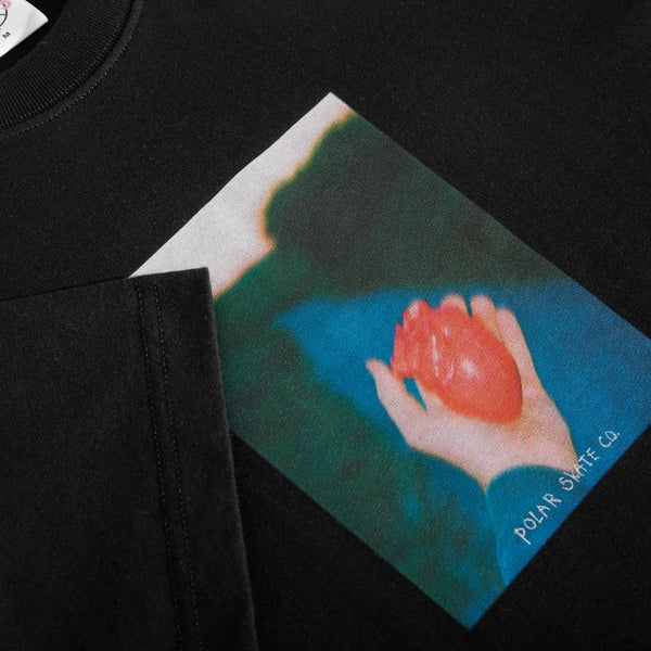 Polar Heart in Hand Tee (Black)