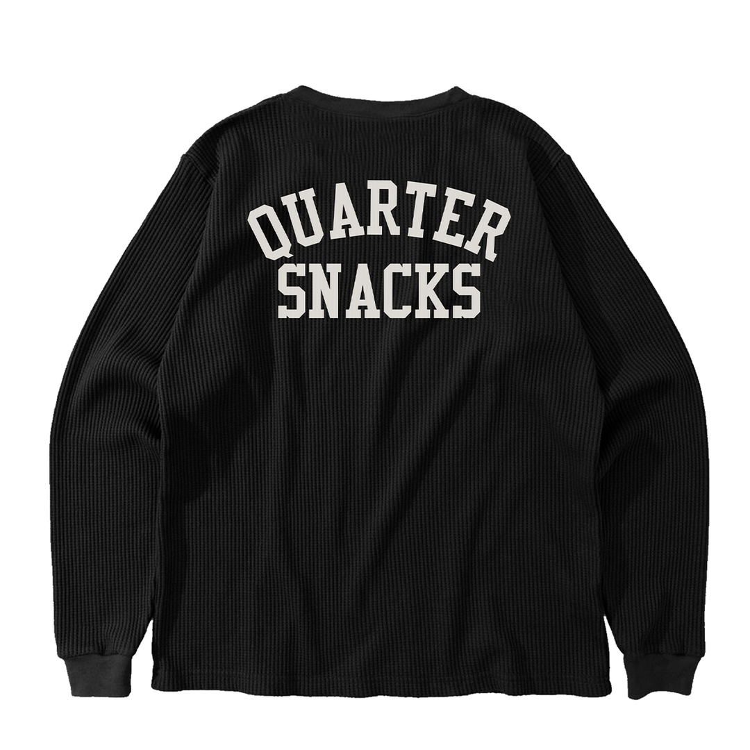 Quartersnacks Arch Thermal Longsleeve (Black)