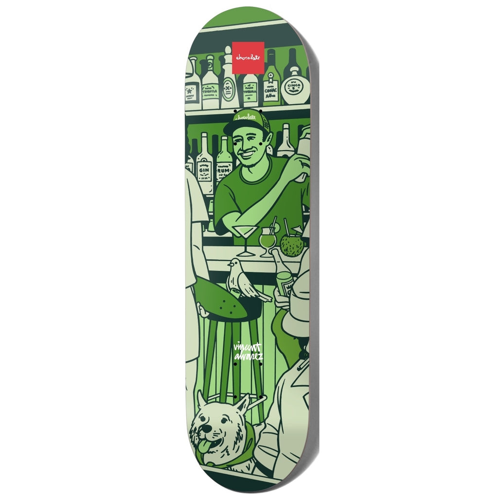 Chocolate Vincent Alvarez Bar Series III Deck (8.25