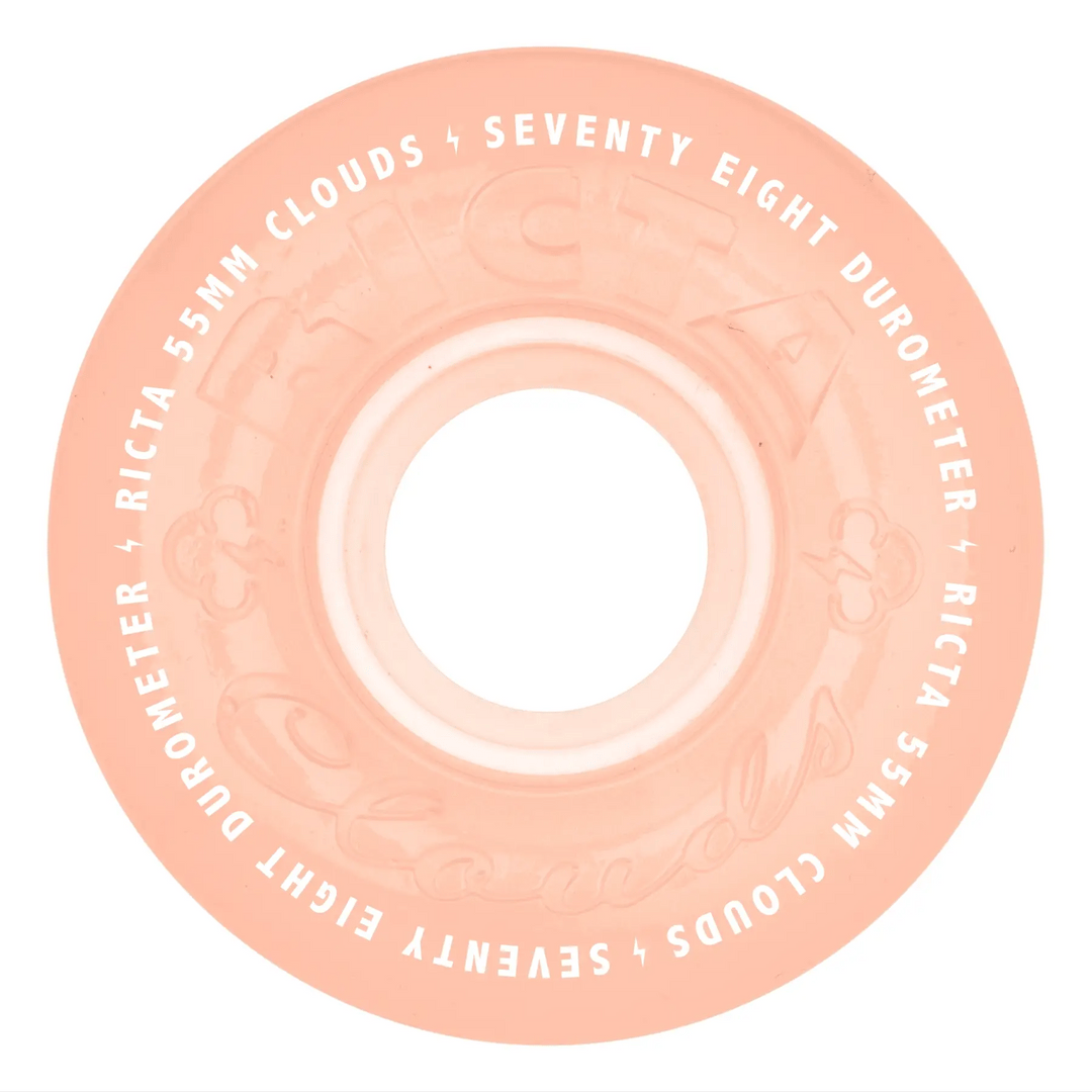 Ricta Clouds Red Glow in the Dark 55mm (78A)