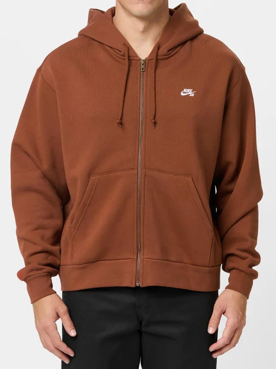 Nike SB Essential Logo Zip-Up (Cinnamon)