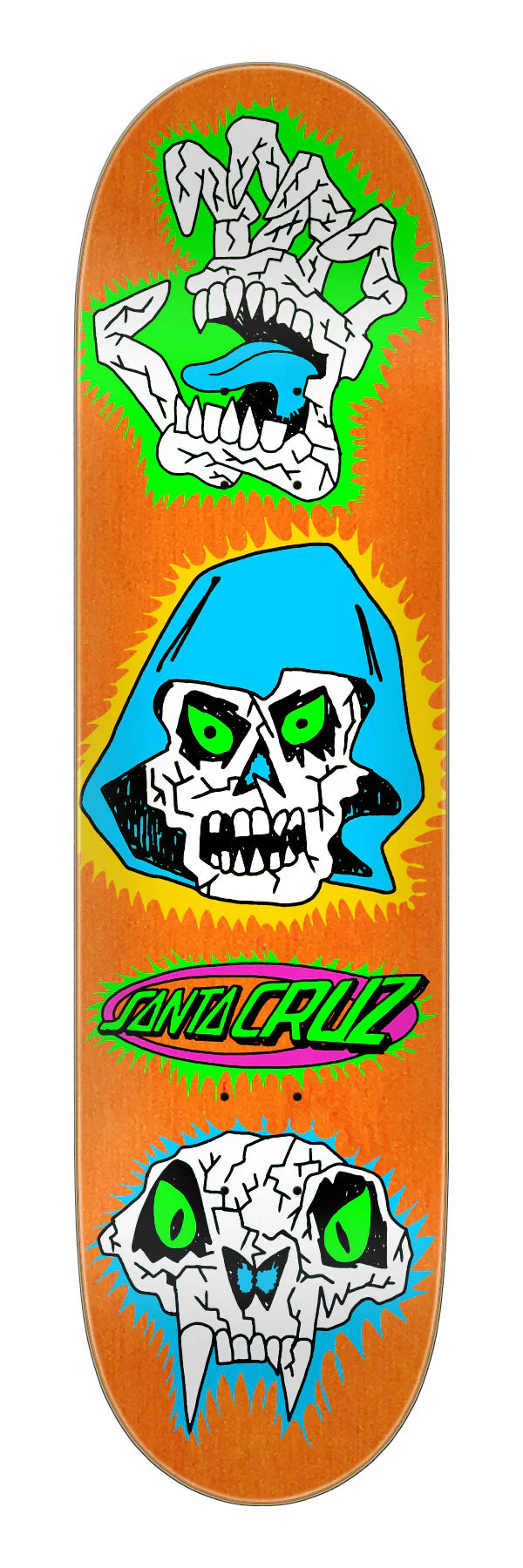 Santa Cruz Scribble Head Deck (7.75)
