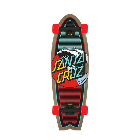 Santa Cruz Classic Wave Splice Shark Cruzer (8.8")