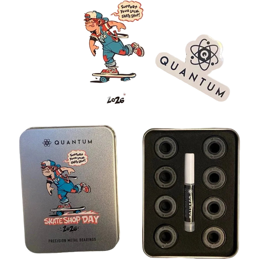 Quantum Precision Metal Bearings Skate Shop Day