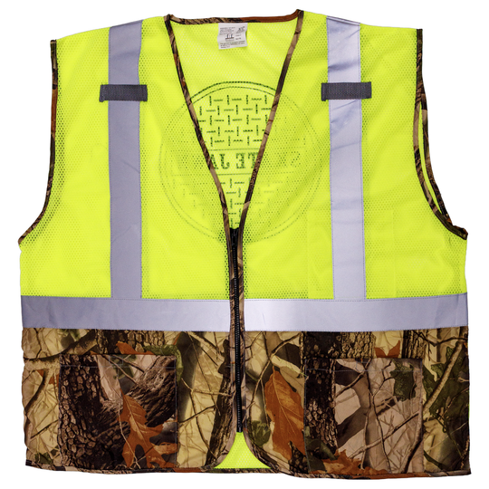 Skate Jawn Sewer Cap Hi-Viz-Camo Safety Vest