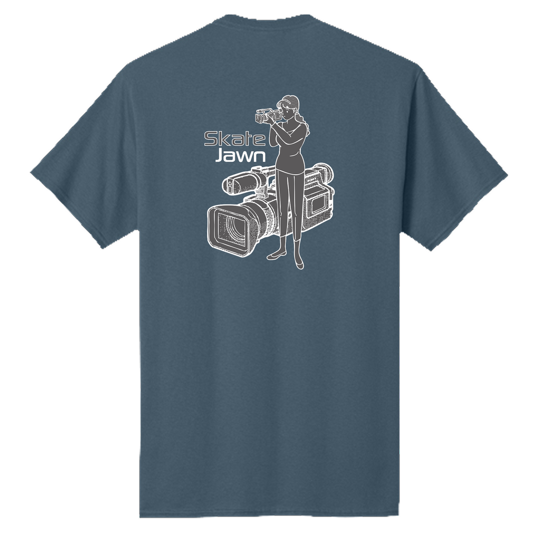 Skate Jawn VX Tee (Steel Blue)