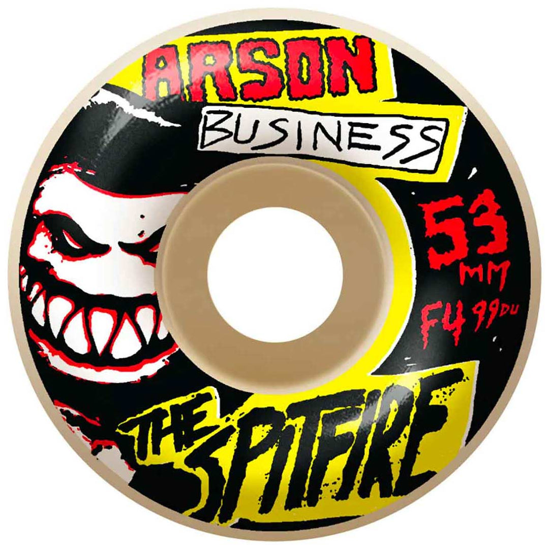 Spitfire Wheels Arson Department Classic F4 99A (55MM)