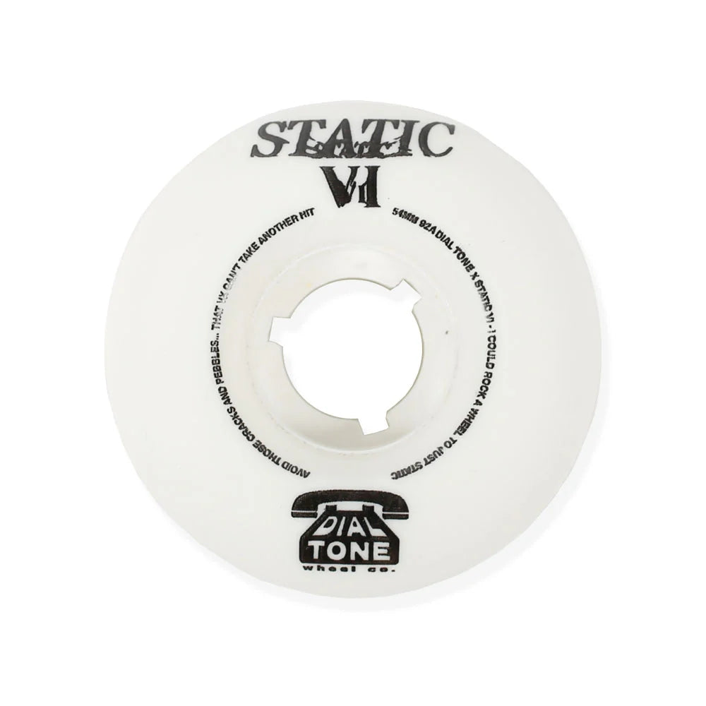 Dial Tone Static VI Cruiser Wheel 92A (54MM)