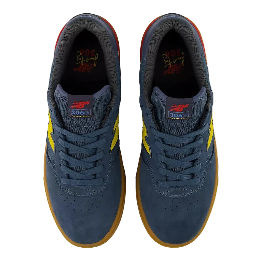 New Balance Numeric Jamie Foy 306 Cup (Shadow Blue/Mars Yellow)