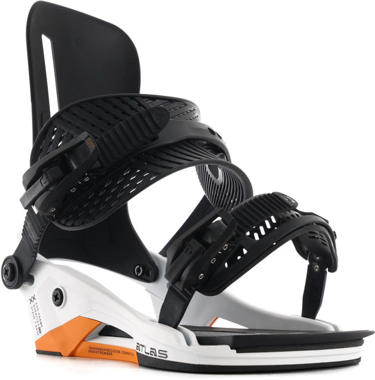 Union Atlas Bindings 2026 (White/Orange)
