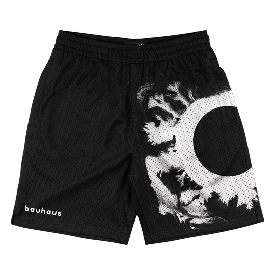 Welcome X Bauhaus Spirit Mesh Shorts (Black/White)